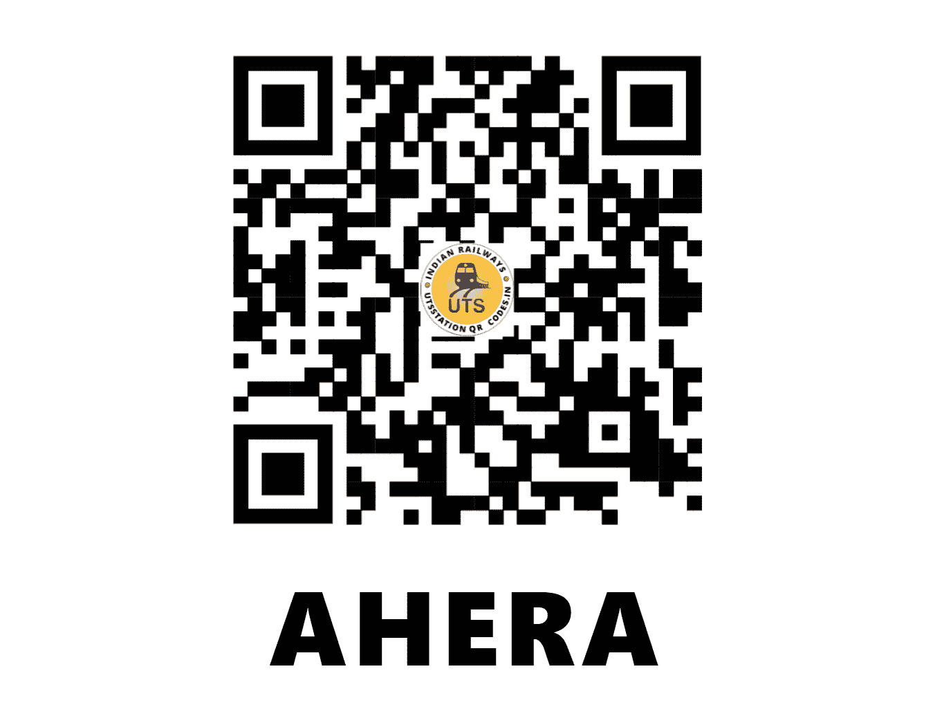 UTS QR Code for AHERA - AHQ - NR (UTTAR PRADESH)
